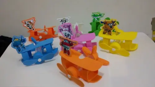 Lembrancinha tubete super wings