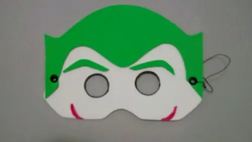 Máscara do coringa em EVA