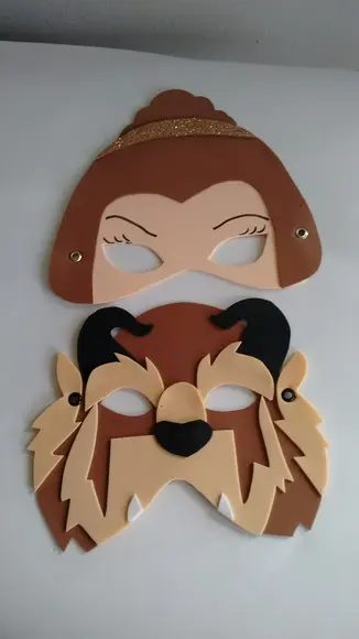 Máscaras Príncipes e Princesas