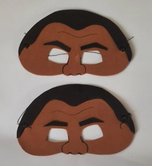 Máscaras Moana e Personagens