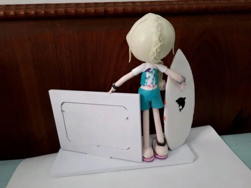 Boneca Surfista com Porta Retrato
