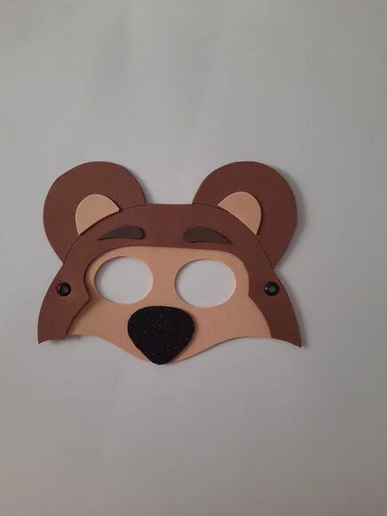 Capa e Máscara Urso