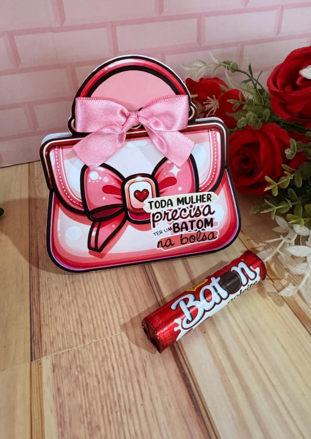 Arquivo de corte bolsinha baton dia das mulheres