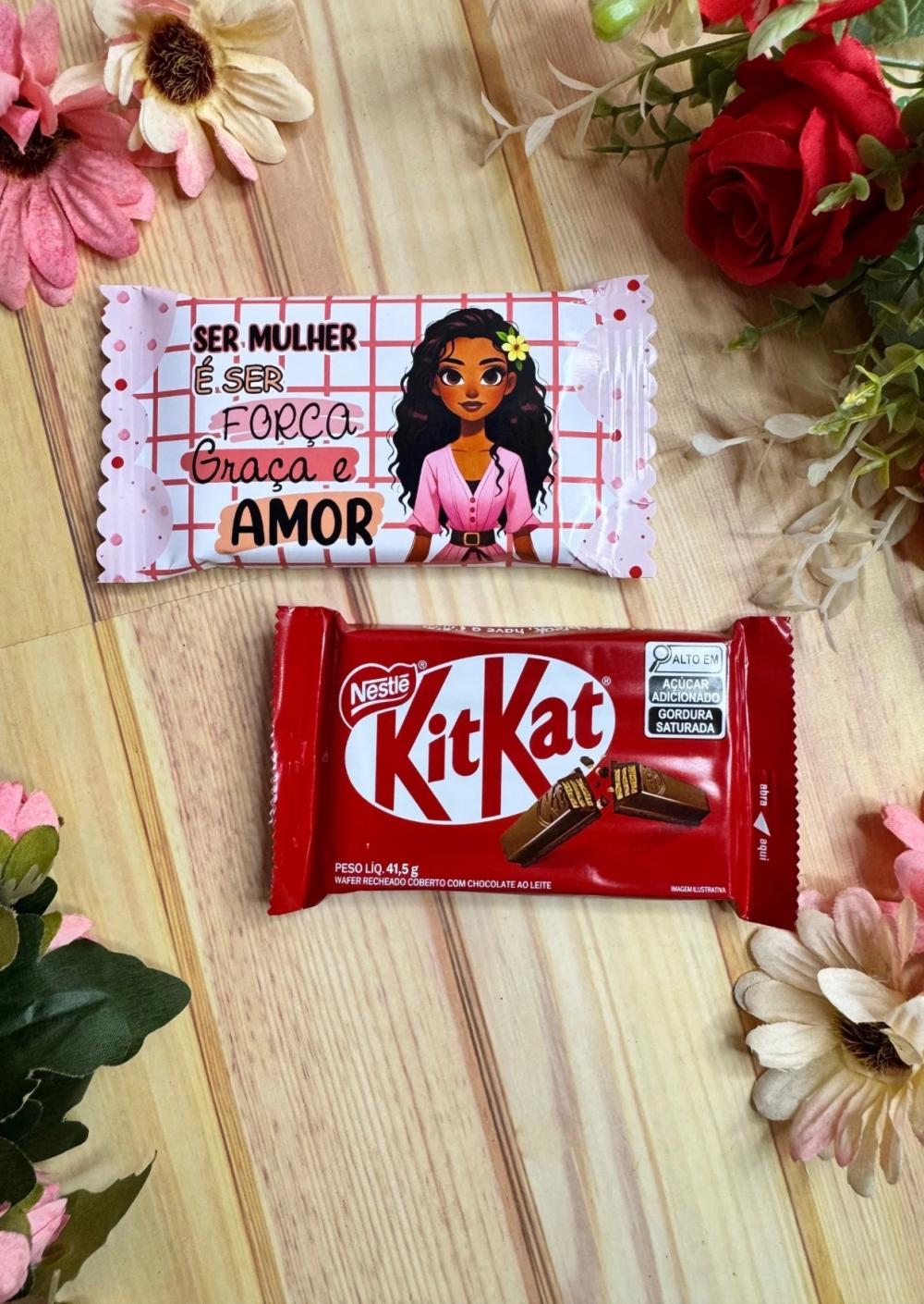 Arquivo de corte kit kat dia das mulheres