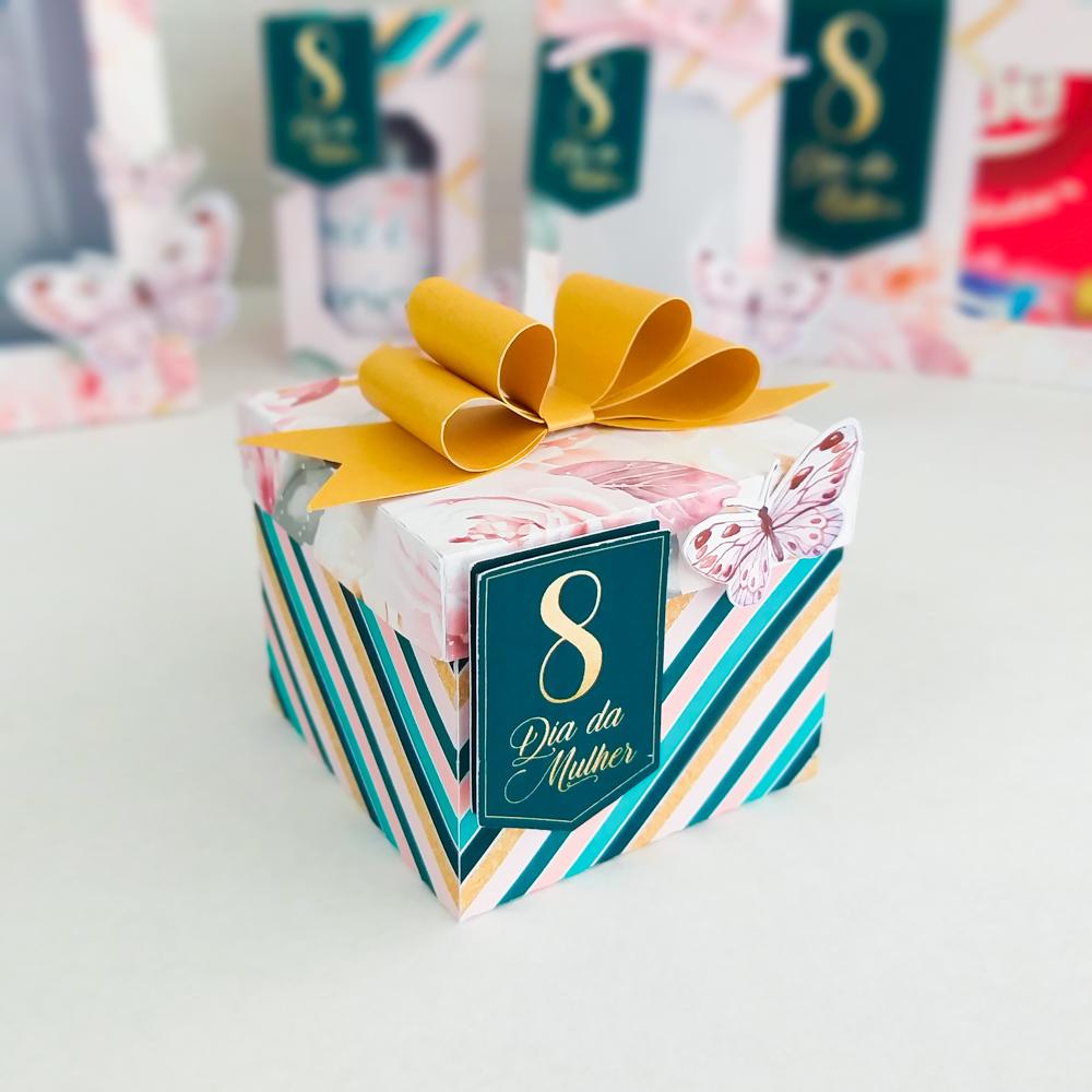 Arquivo de Corte Caixa para Balinhas Dia das Mulheres