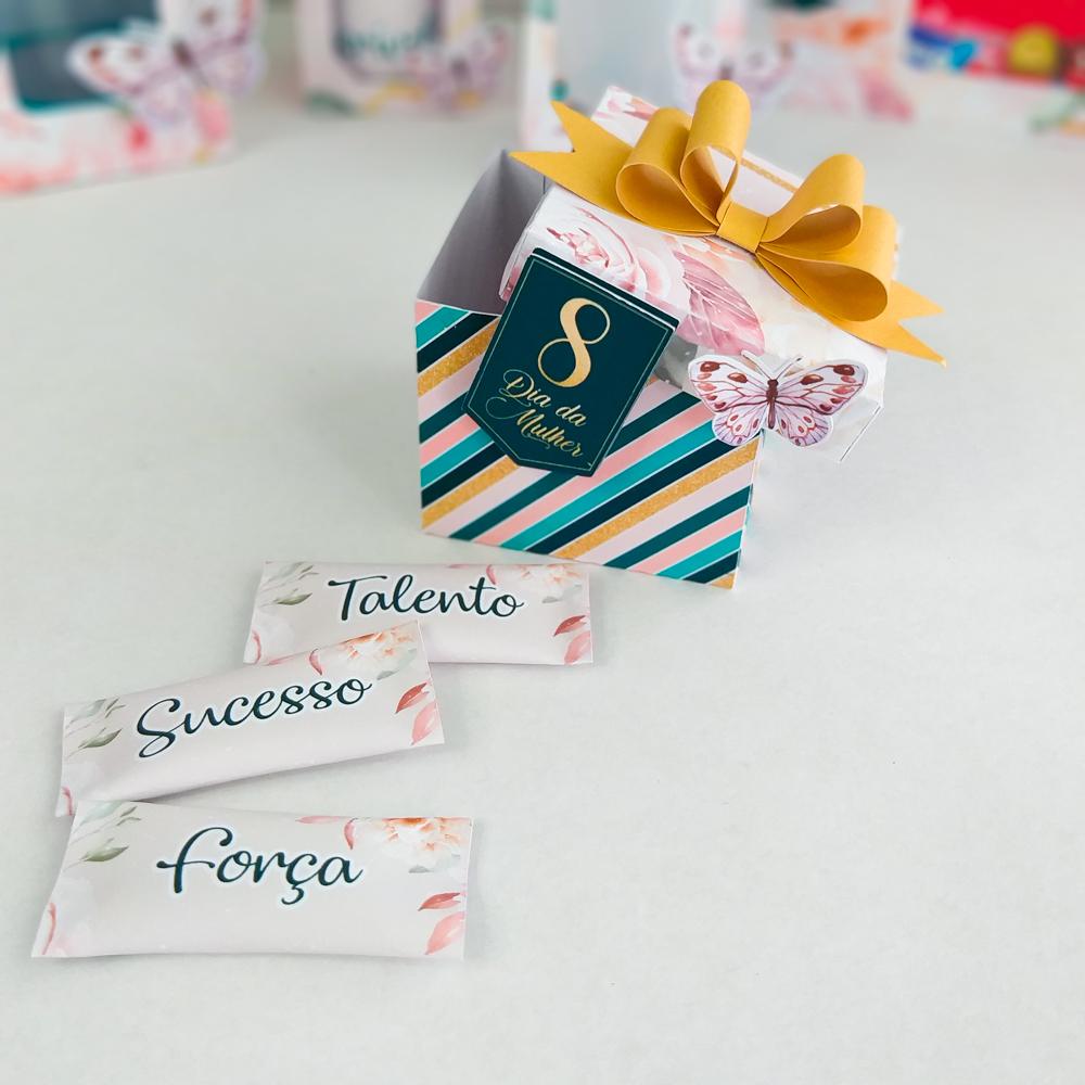 Arquivo de Corte Caixa para Balinhas Dia das Mulheres