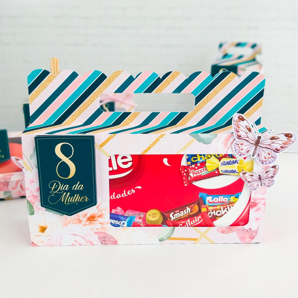 Arquivo de Corte embalagem Dia das Mulheres