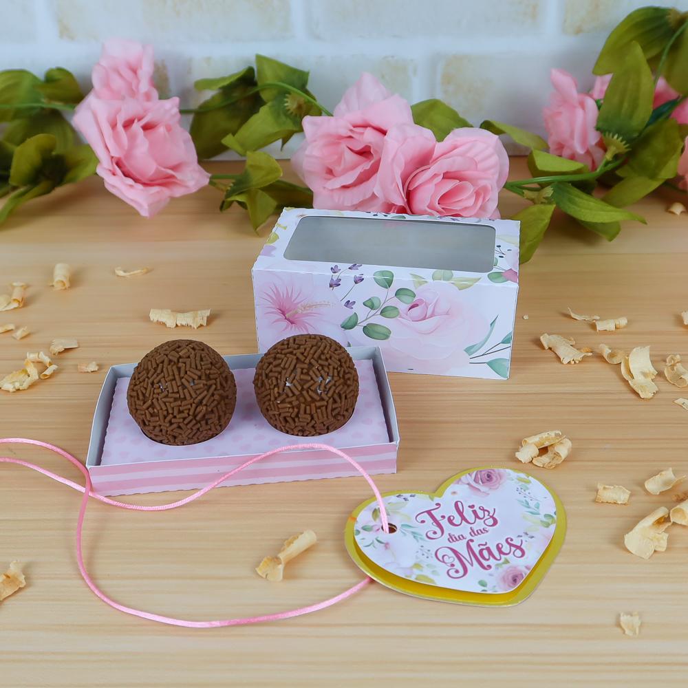 Arquivo de Corte Caixa 2 doces dia das mães