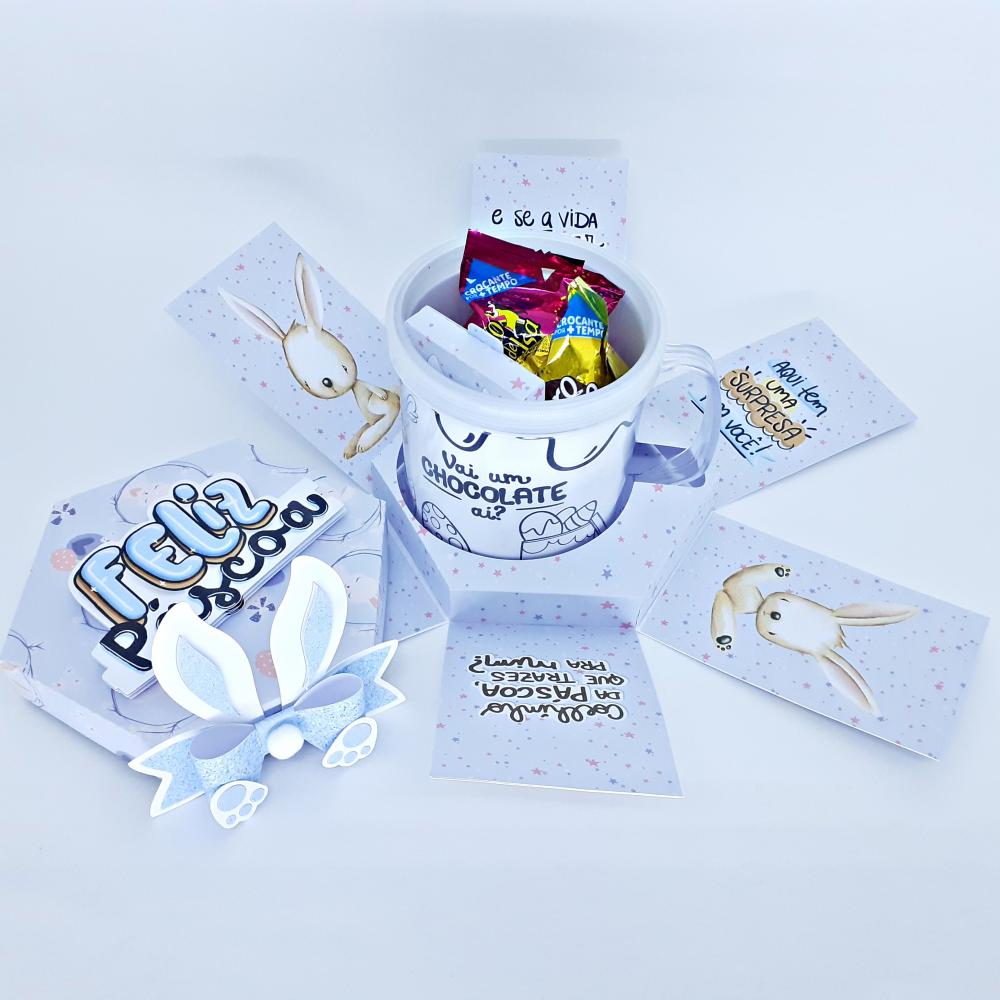 Arquivo de Corte caixa explosão páscoa