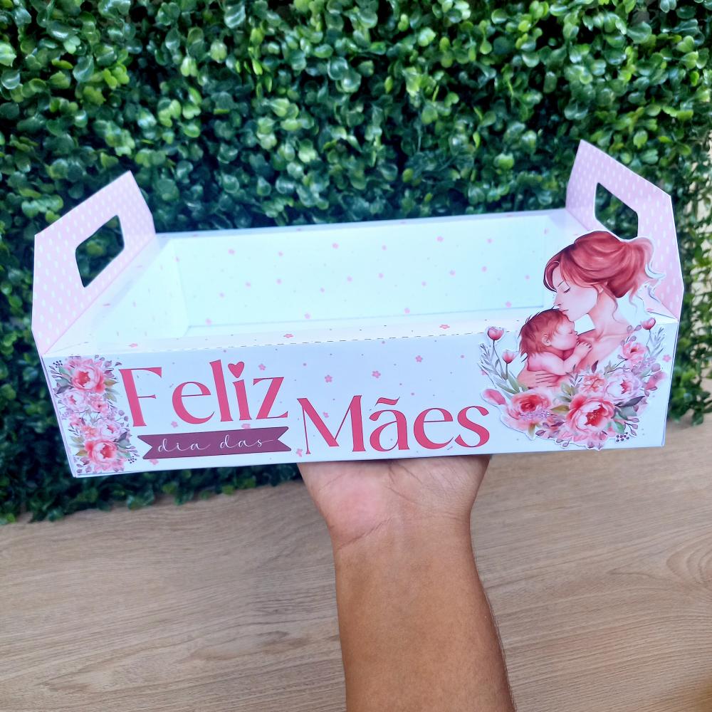 Arquivo de corte cesta café da manhã dia das mães