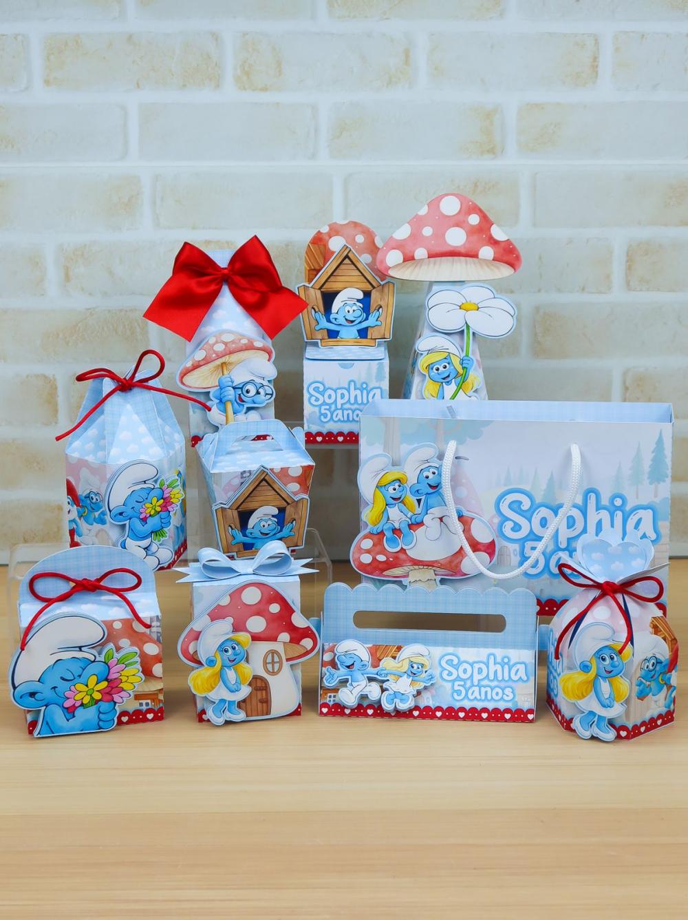 Arquivo De Corte Kit Arquivos Smurfs