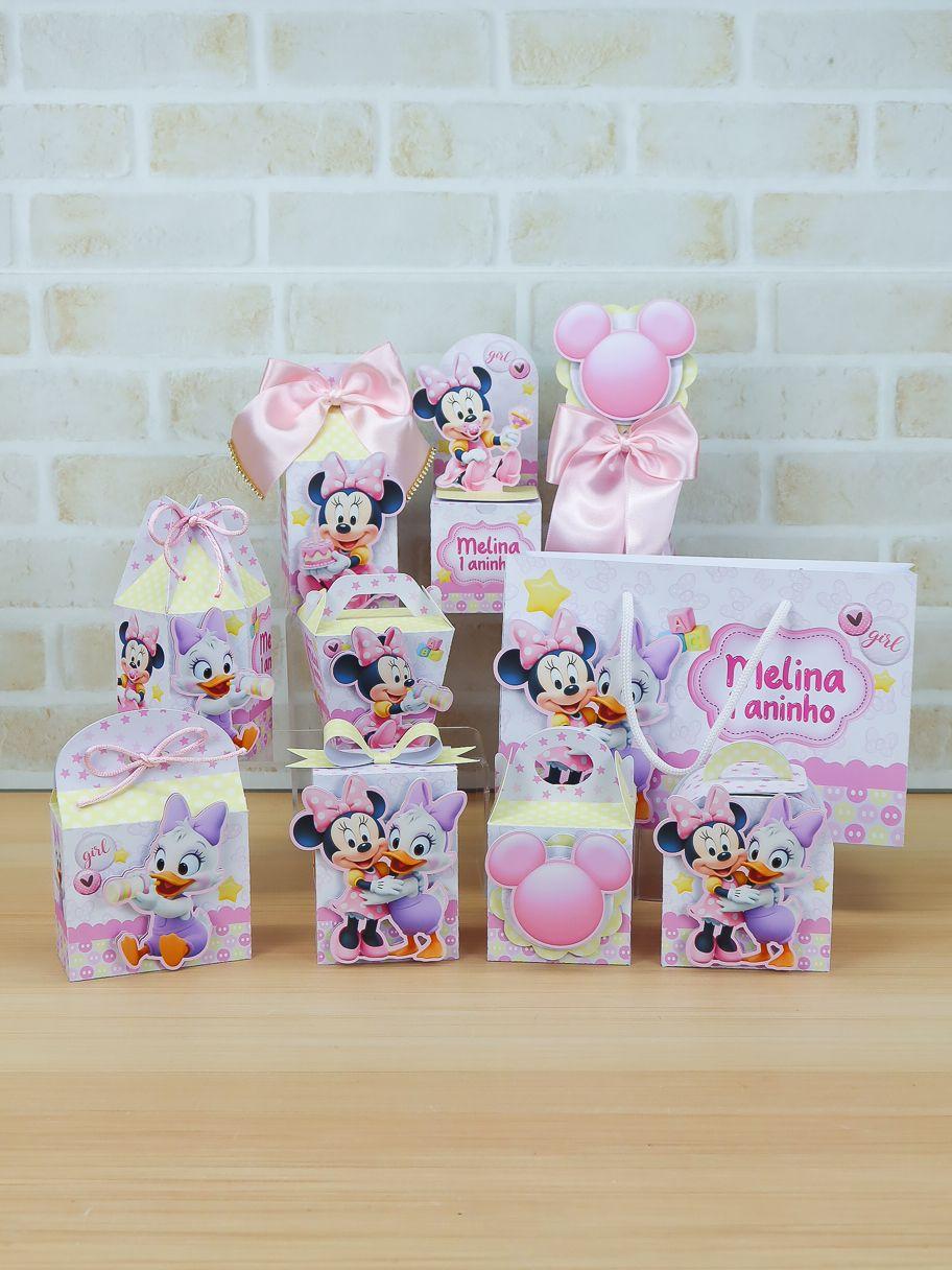 Arquivo De Corte Kit minnie rosa