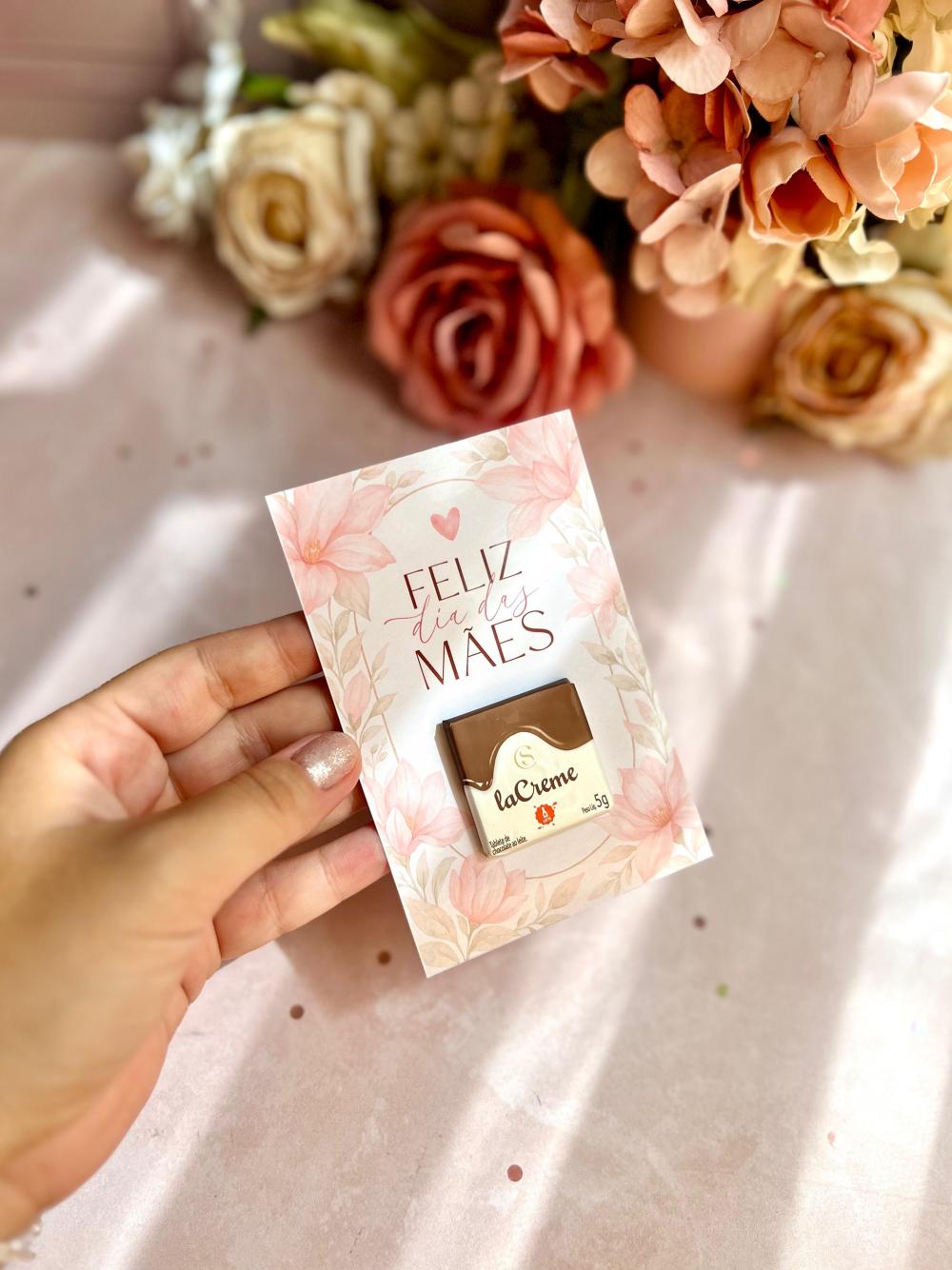 Arquivo de corte card la creme dia das mães