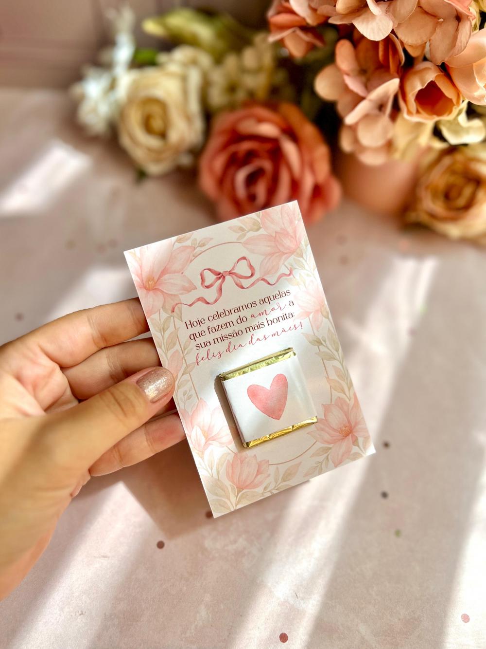 Arquivo de corte card la creme dia das mães
