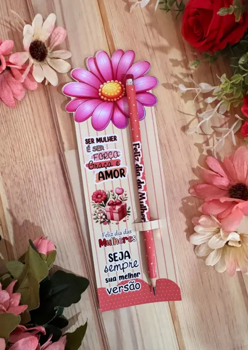 Arquivo de corte tag lapis dia das mulheres