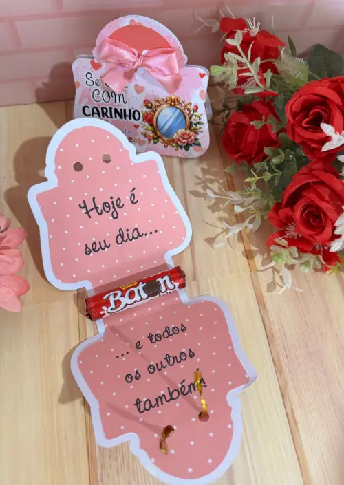 Arquivo de corte bolsinha baton dia das mulheres