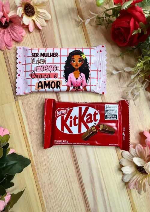 Arquivo de corte kit kat dia das mulheres