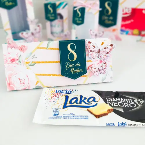 Arquivo de Corte Capa para Barra de Choc Dia das Mulheres