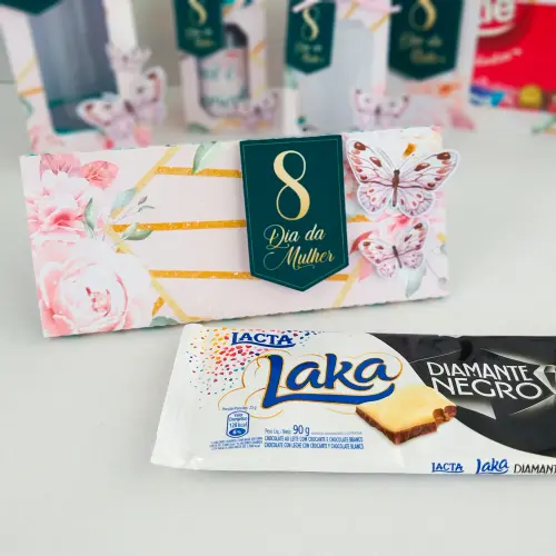 Arquivo de Corte Capa para Barra de Choc Dia das Mulheres