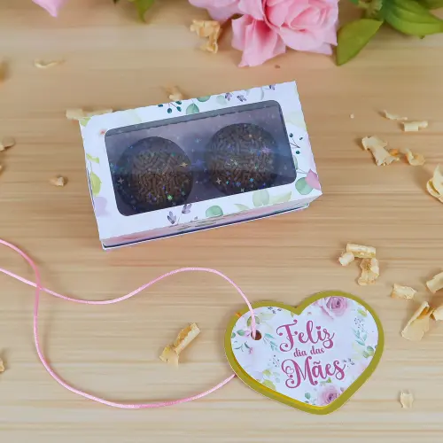 Arquivo de Corte Caixa 2 doces dia das mães