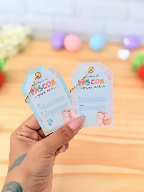 Arquivo de Corte tag páscoa