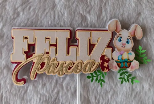 Arquivo de corte topo feliz páscoa