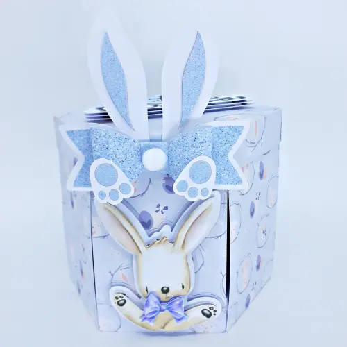 Arquivo de Corte caixa explosão páscoa