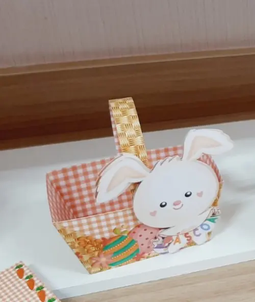 Arquivo de Corte cestinha páscoa