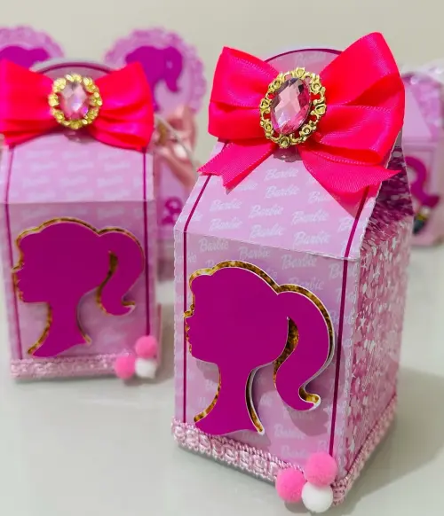 Arquivo de Corte  caixa milk barbie