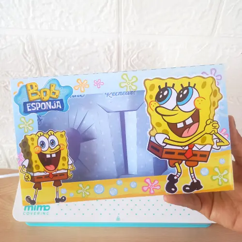 Arquivo de Corte caixa mini confeiteiro bob esponja