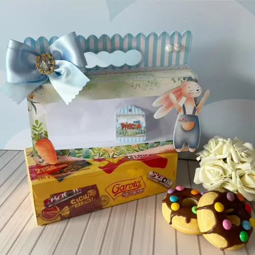 Arquivo de corte caixa para bombons páscoa