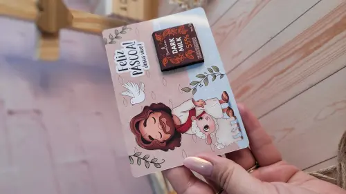 Arquivo de corte card chocolate la creme pascoa