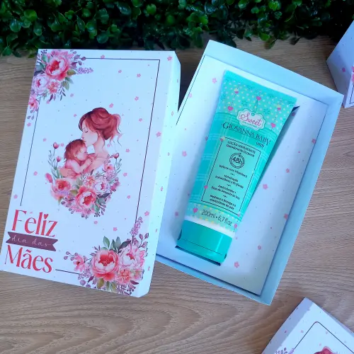 Arquivo de corte caixa hidratante dia das mães