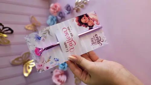 Arquivo de corte Card Caneta Diamante dia das mães