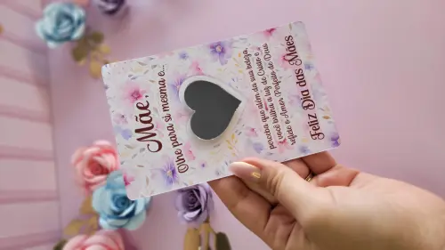 Arquivo de corte Card espelhinho dia das mães