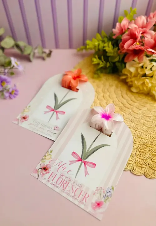 Arquivo de corte card presilha dia das mães