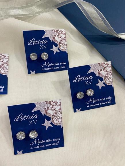 Lembrancinha 15 Anos Brinco