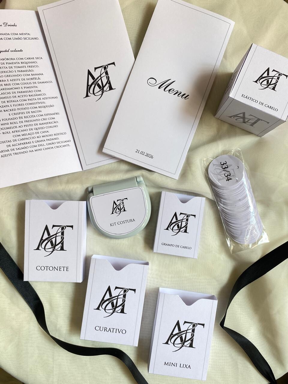 Kit Boas-vindas - Amostra Papelaria (leia a Descrição)