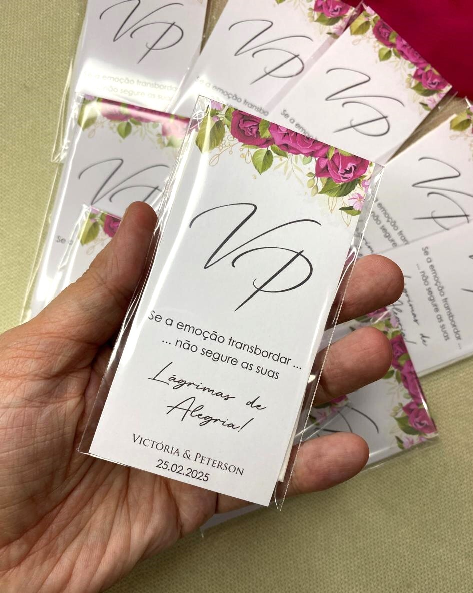 Lágrimas de Alegria - Cartão Personalizado