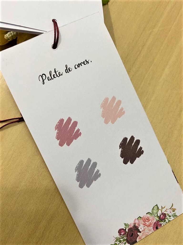 Manual dos Padrinhos - Capa em Papel Translucido