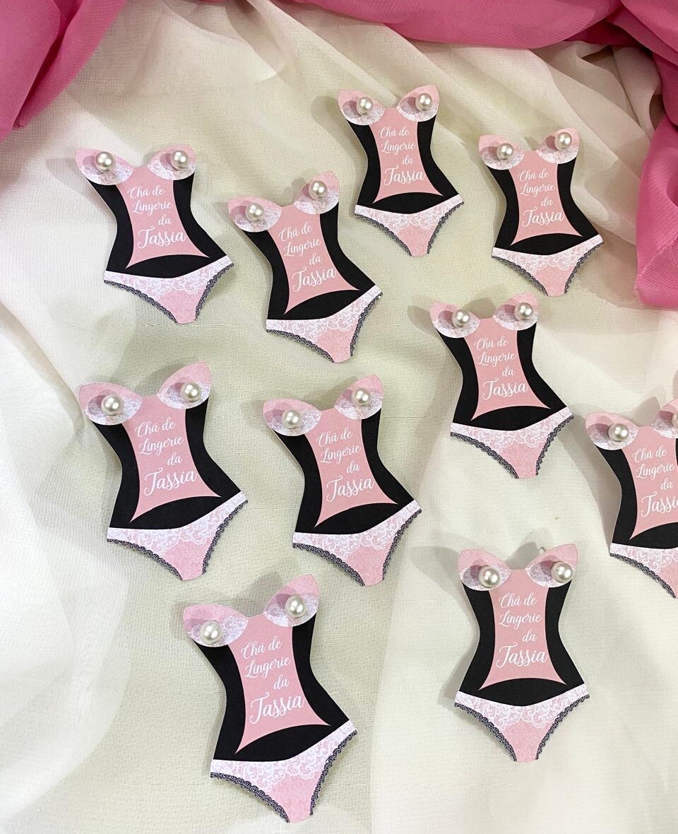 Lembrancinha Chá de Lingerie Brinco