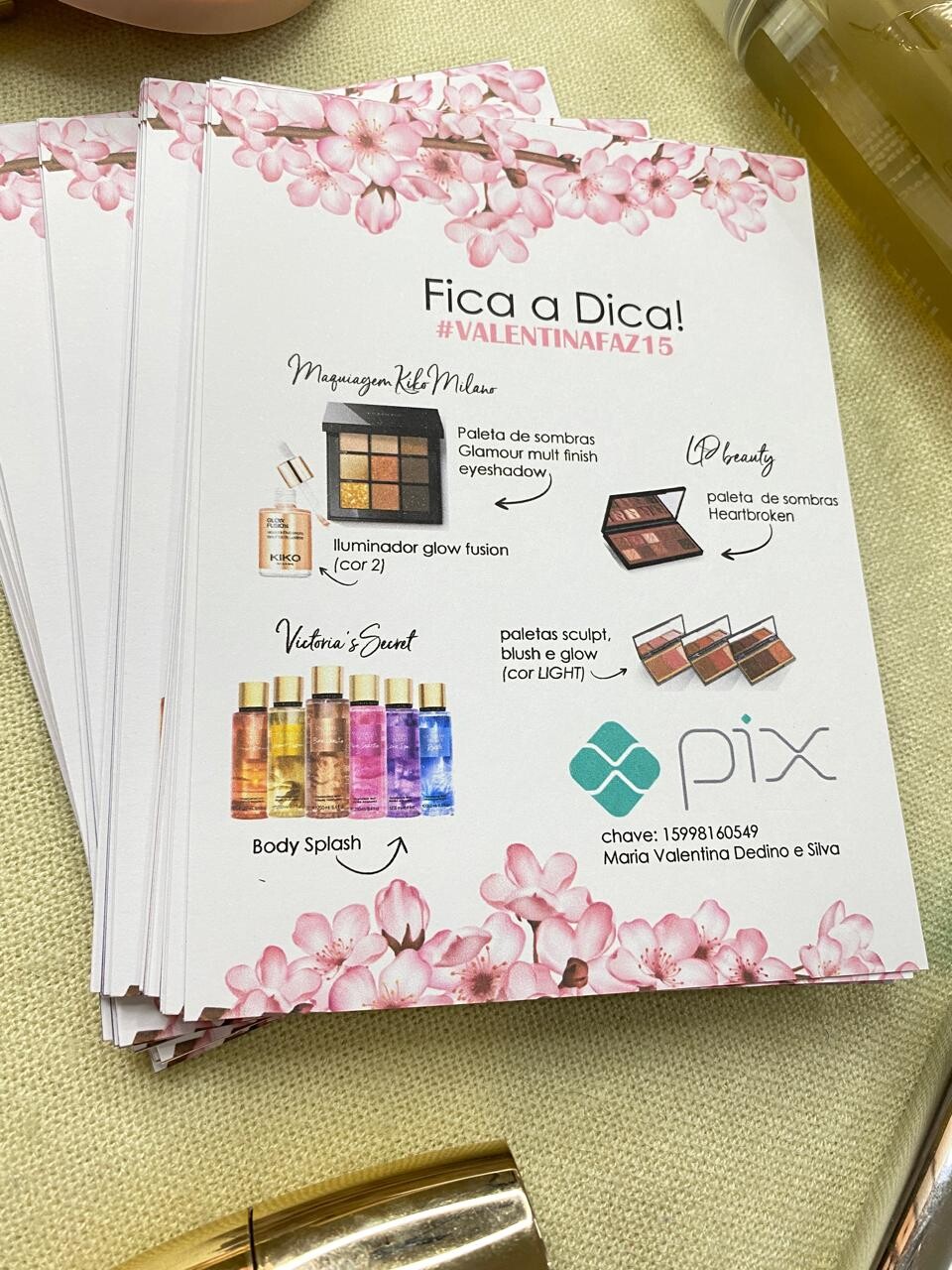 Sugestão de Presentes - Fica a Dica - Debutantes