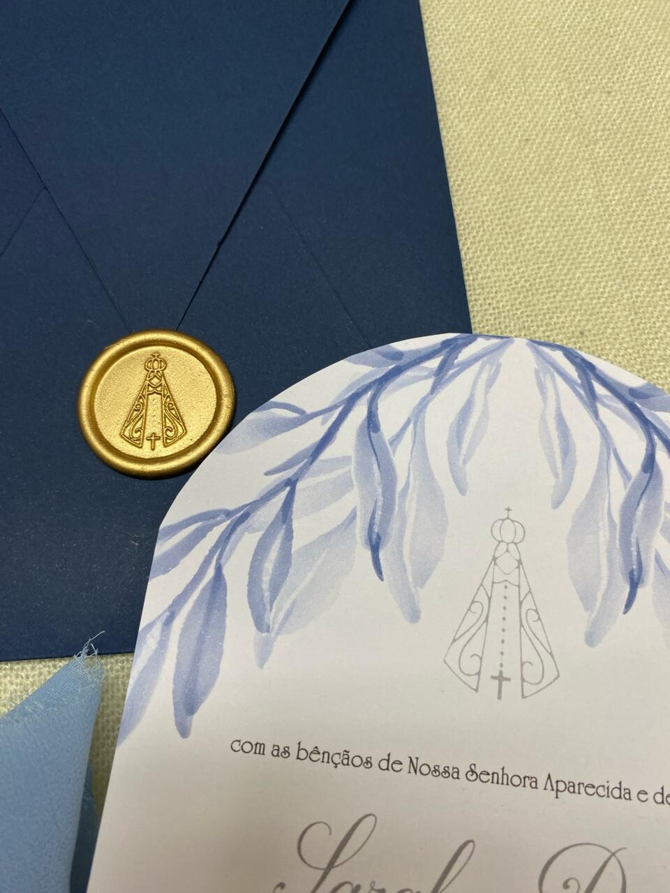 Convite de Casamento Personalizado | Papelaria Fina