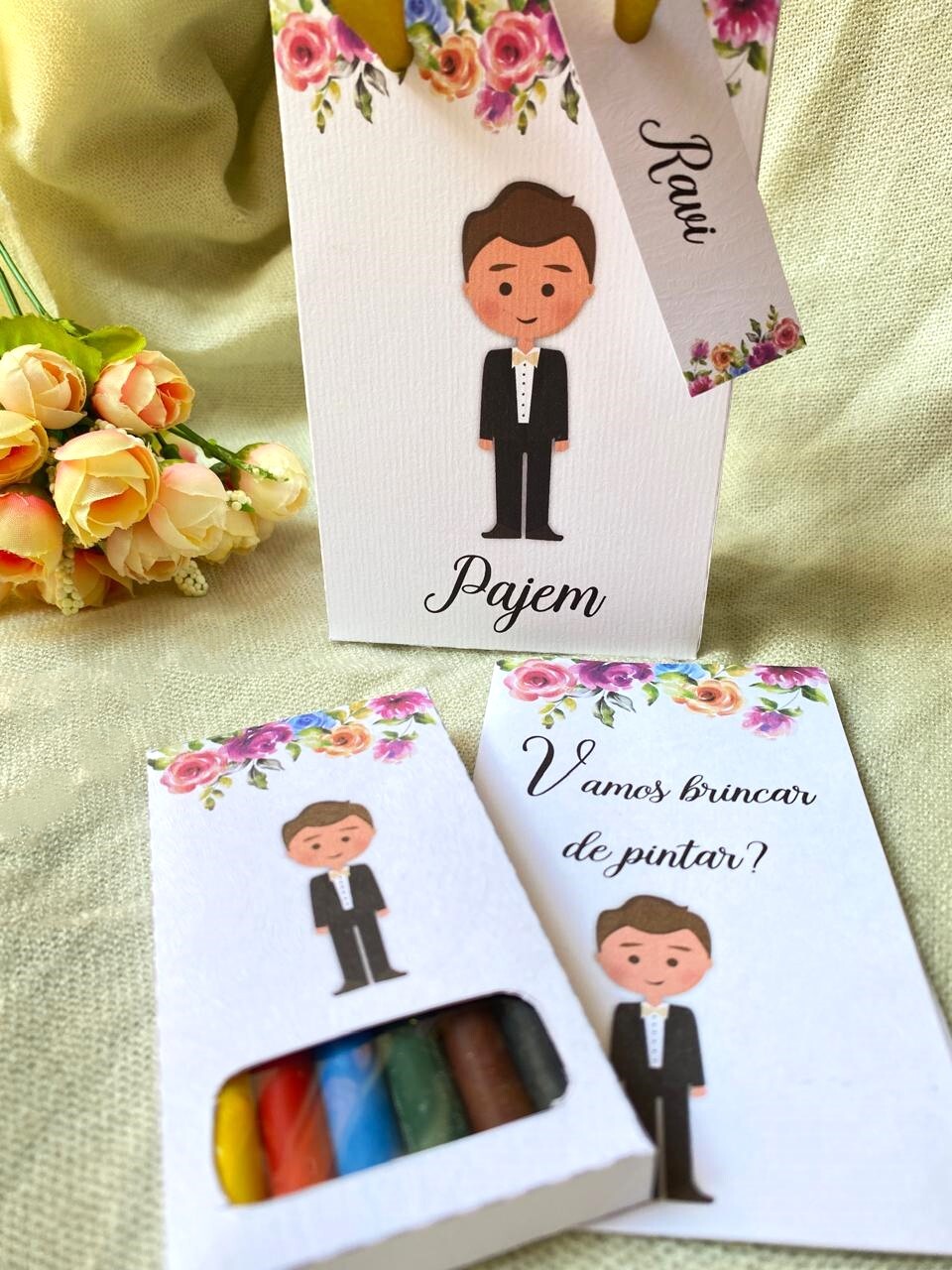 Kit Daminha ou Pajem Personalizado