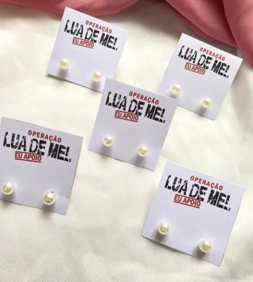 Lembrancinha Brinco Operação Lua de Mel