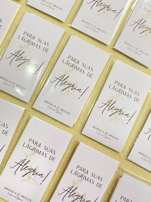 Lágrimas de Alegria - Cartão Personalizado