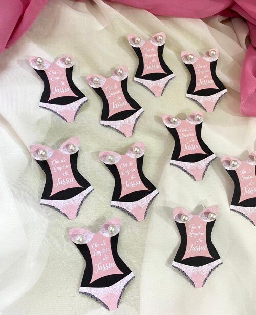 Lembrancinha Chá de Lingerie Brinco