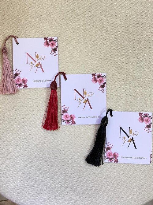 Manual dos Padrinhos Luxo (com Tassel)