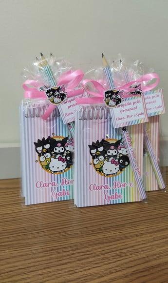 Bloquinho Lembrancinha Aniversario Hello Kitty | Arte'K