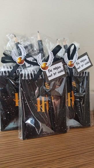Bloquinho Lembrancinha Aniversario Harry Potter | Arte'K